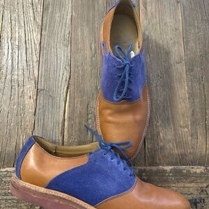 Cole Haan Brown and Blue Men's Oxfords